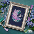 Moon Garden Unicorn - Cross Stitch Pattern