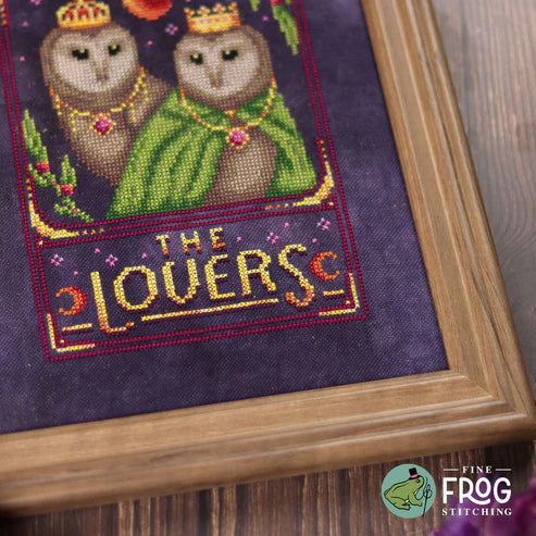 Feather Tarot: The Lovers - Cross Stitch Pattern