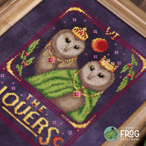 Feather Tarot: The Lovers - Cross Stitch Pattern