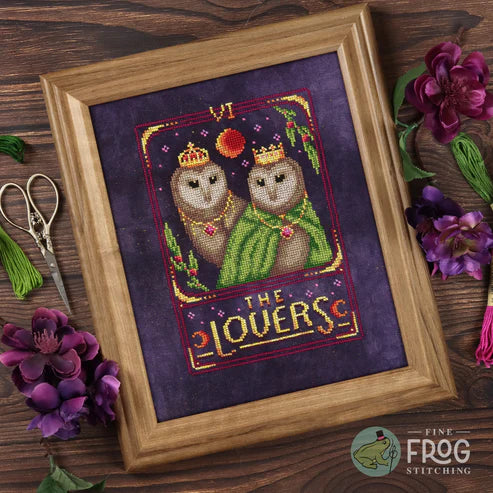 Feather Tarot: The Lovers - Cross Stitch Pattern