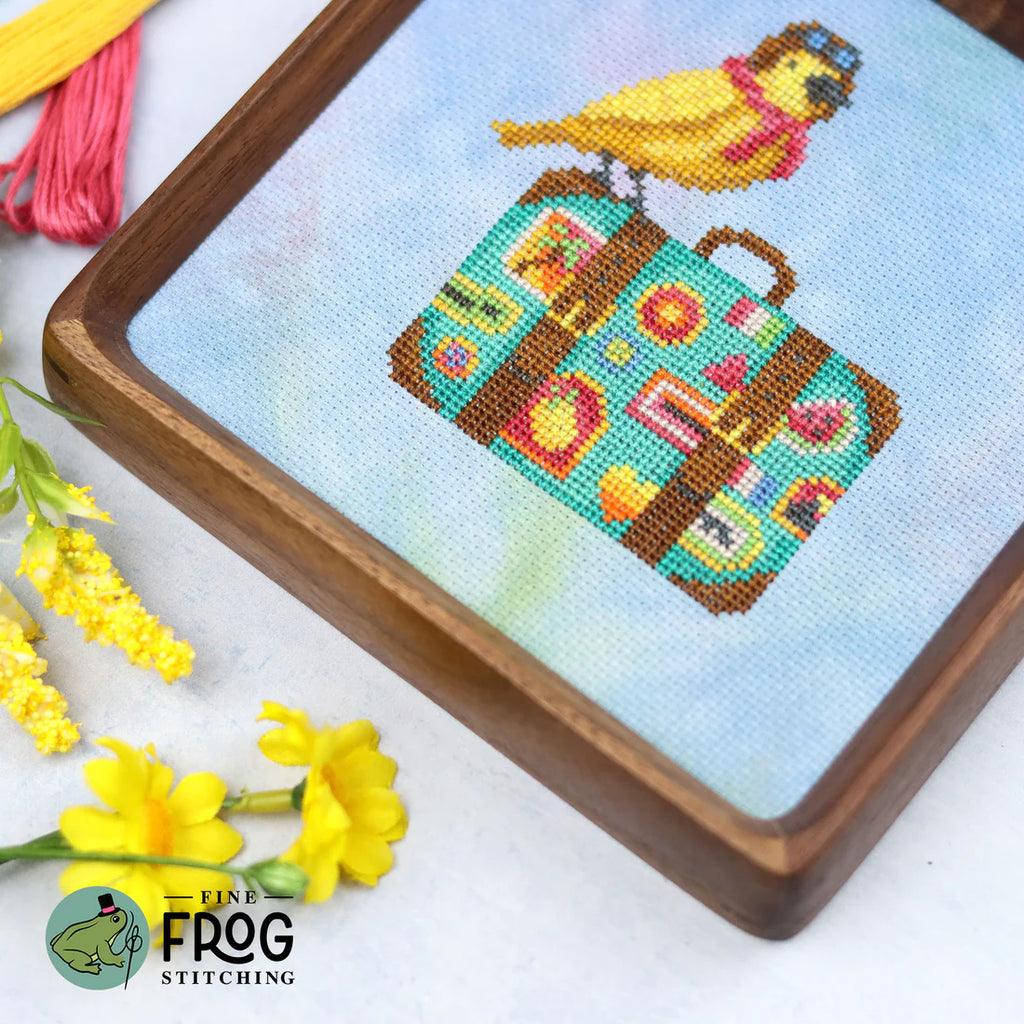 Bird Globetrotter - Cross Stitch Pattern