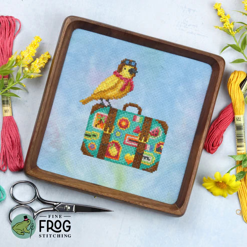 Bird Globetrotter - Cross Stitch Pattern