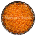Size 11 - Murasaki Crystal Neon Lt. Orange CL Beads