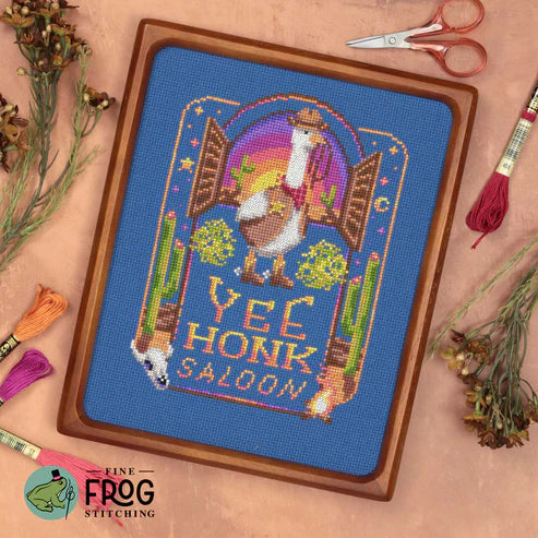 Yee Honk Saloon - Cross Stitch Pattern
