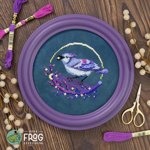 Bluejay Star-Picker - Cross Stitch Pattern