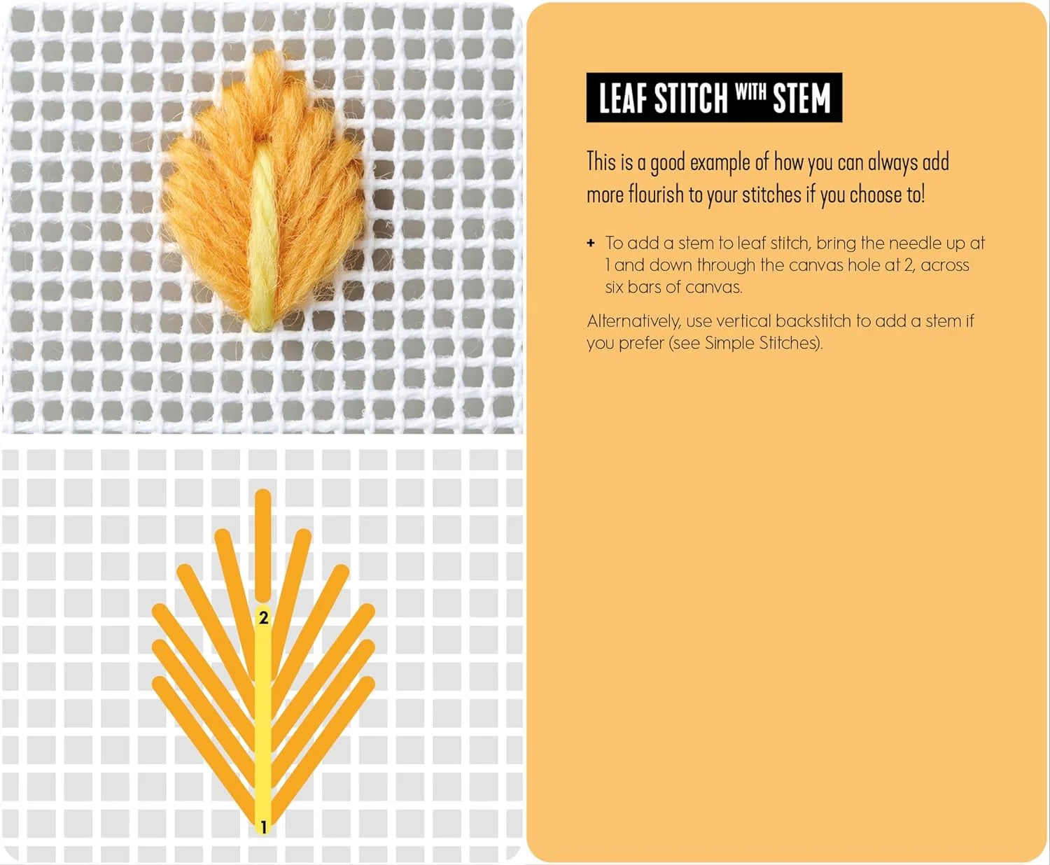 Needlepoint: A Modern Stitch Directory Card Deck