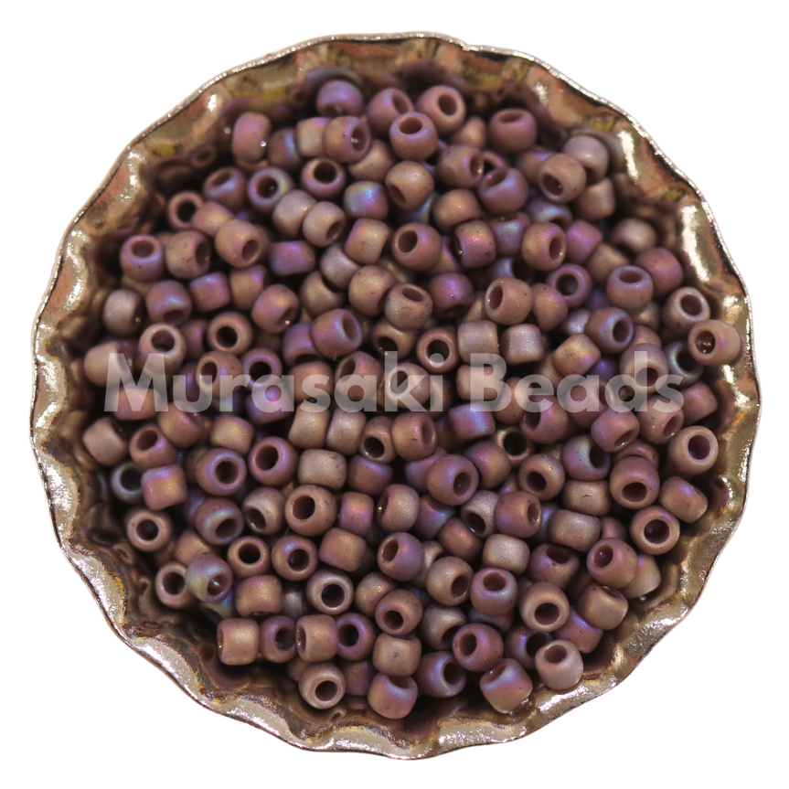 Size 11 - Murasaki Lavender Matte AB Beads