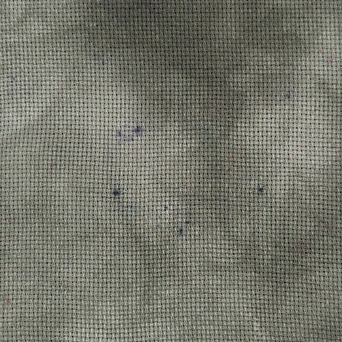 Charles Craft 18 Count Muted Moss Aida Fabric - 13.5x16"