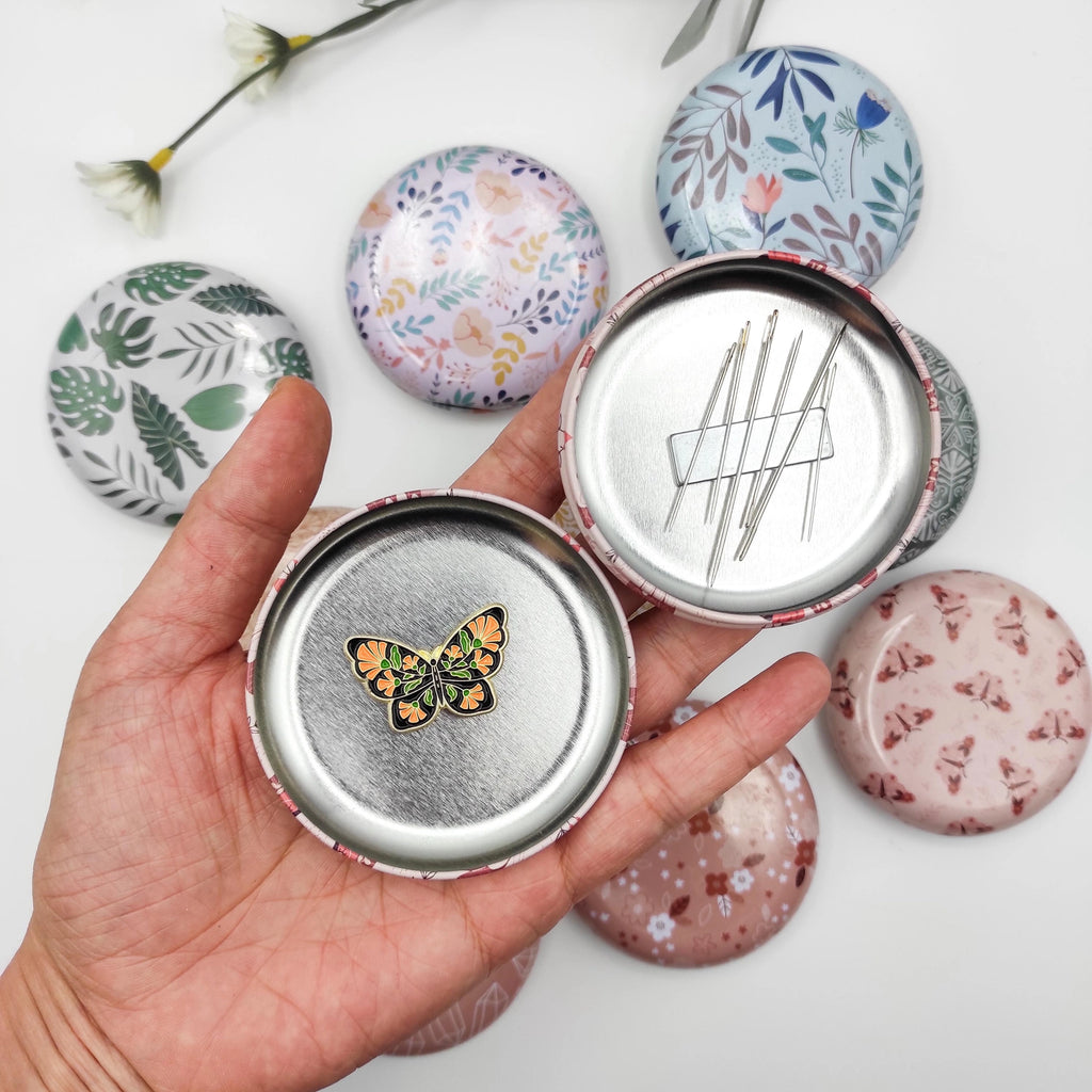 Round Magnetic Needle Tin