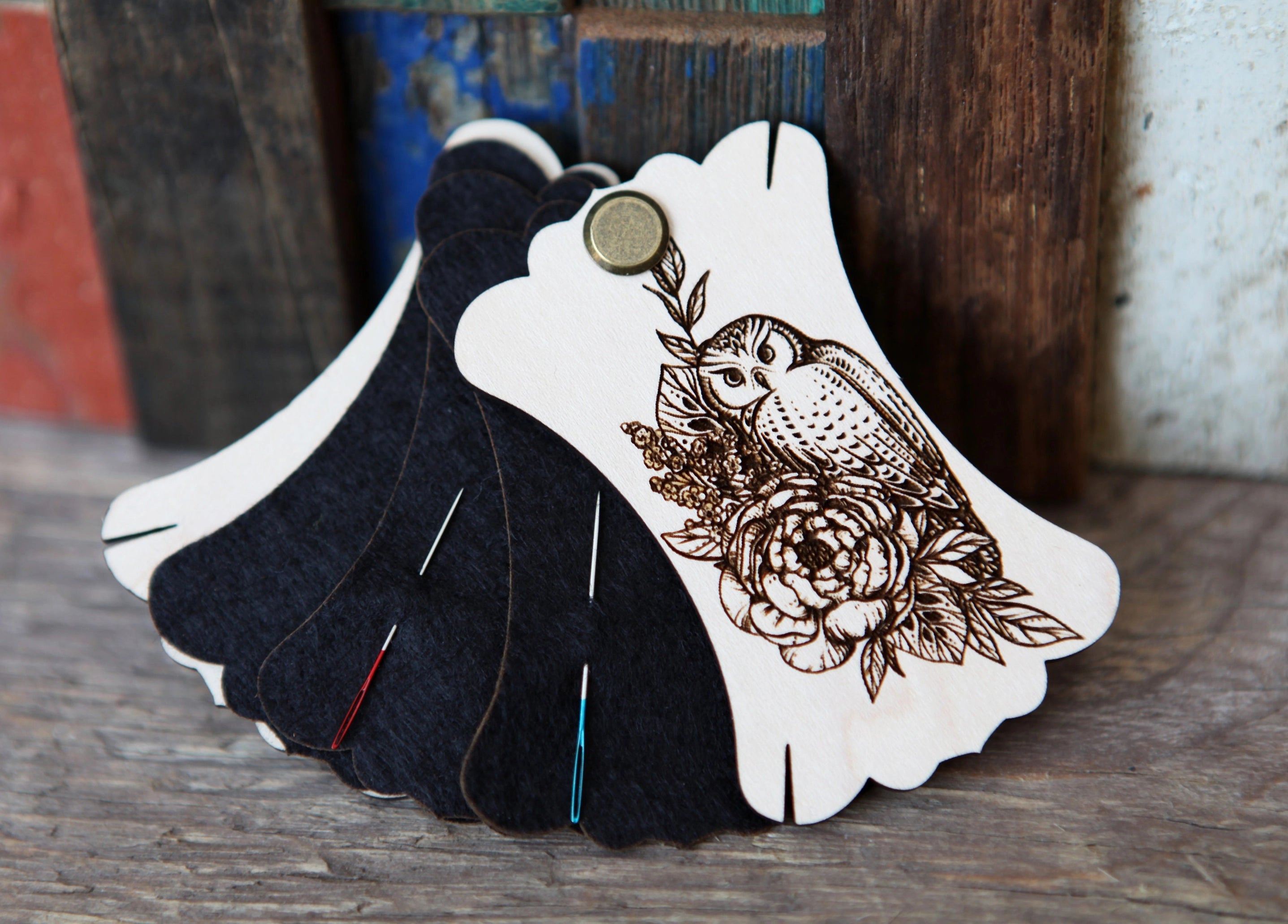 Owl Needle Minder Book
