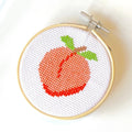 Peach - Cross Stitch Kit