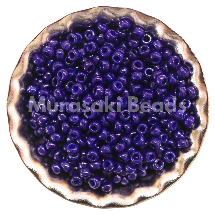 Size 11 - Murasaki Dk. Navy OP Beads
