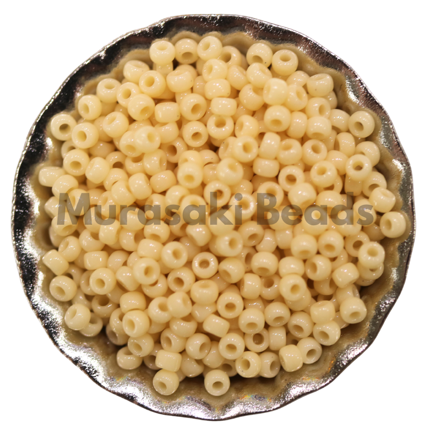 Size 11 - Murasaki Bone OP Beads