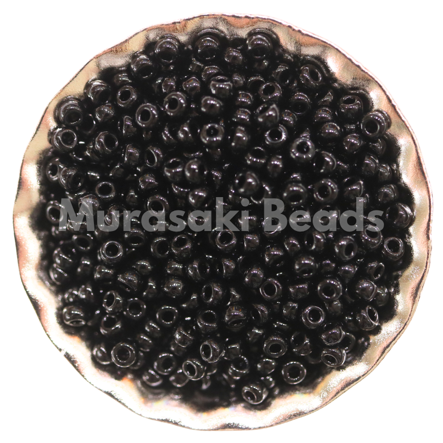 Size 11 - Murasaki Black OP Beads