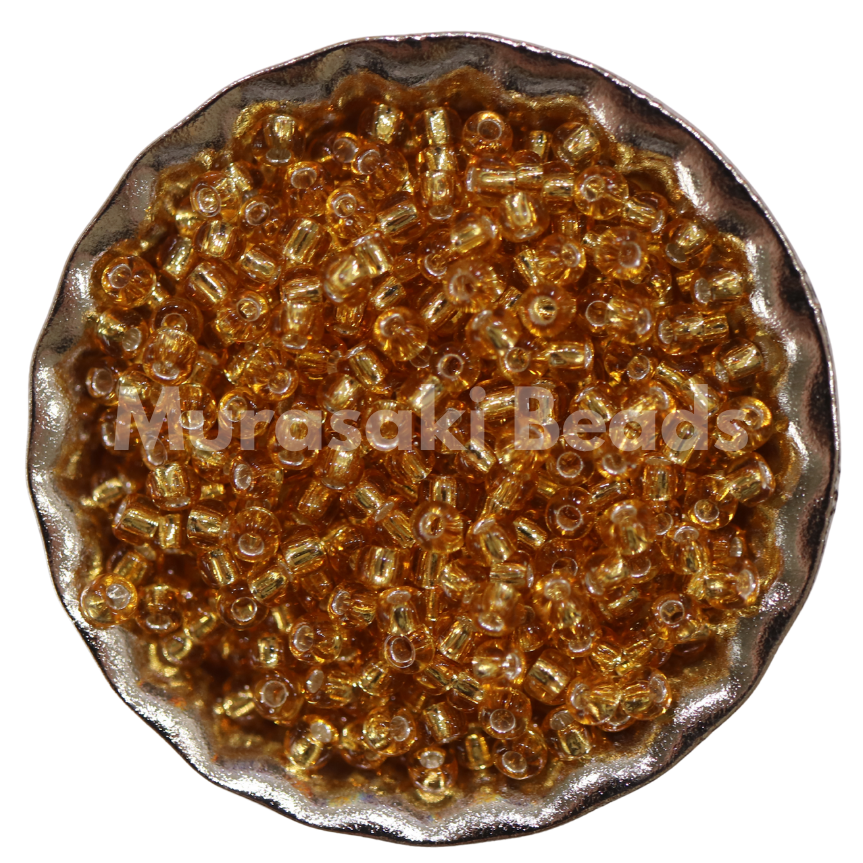 Size 11 - Murasaki Topaz Silver Lined Beads