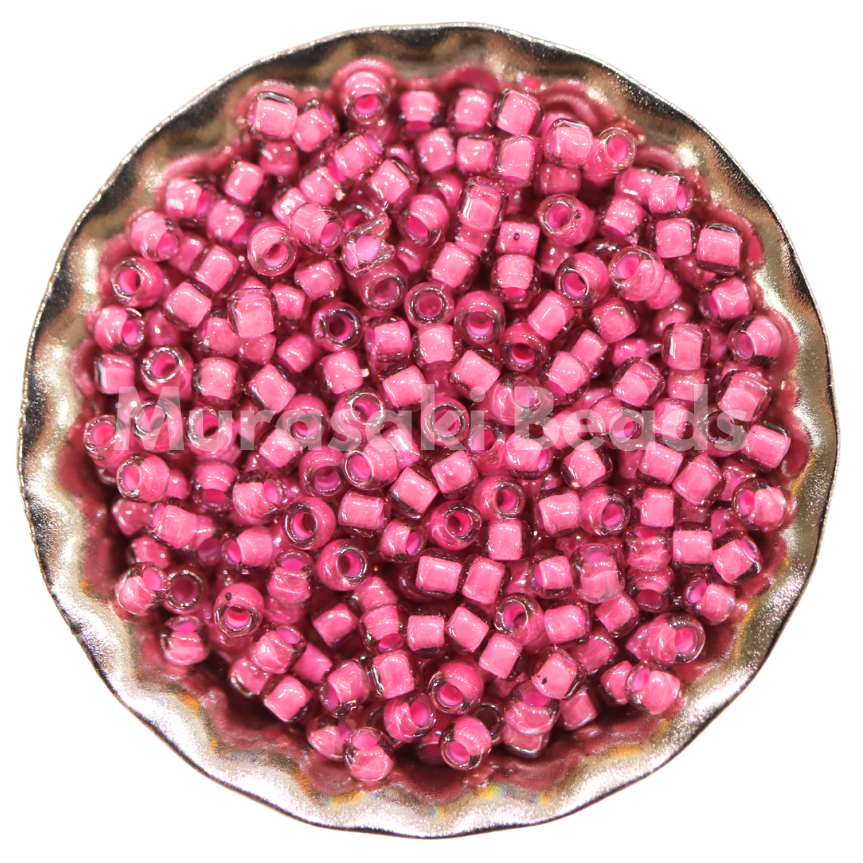 Size 11 - Murasaki Crystal Rose CL Beads