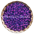 Size 11 - Murasaki Aqua Plum CL Beads