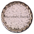 Size 11 - Murasaki White Luster Beads