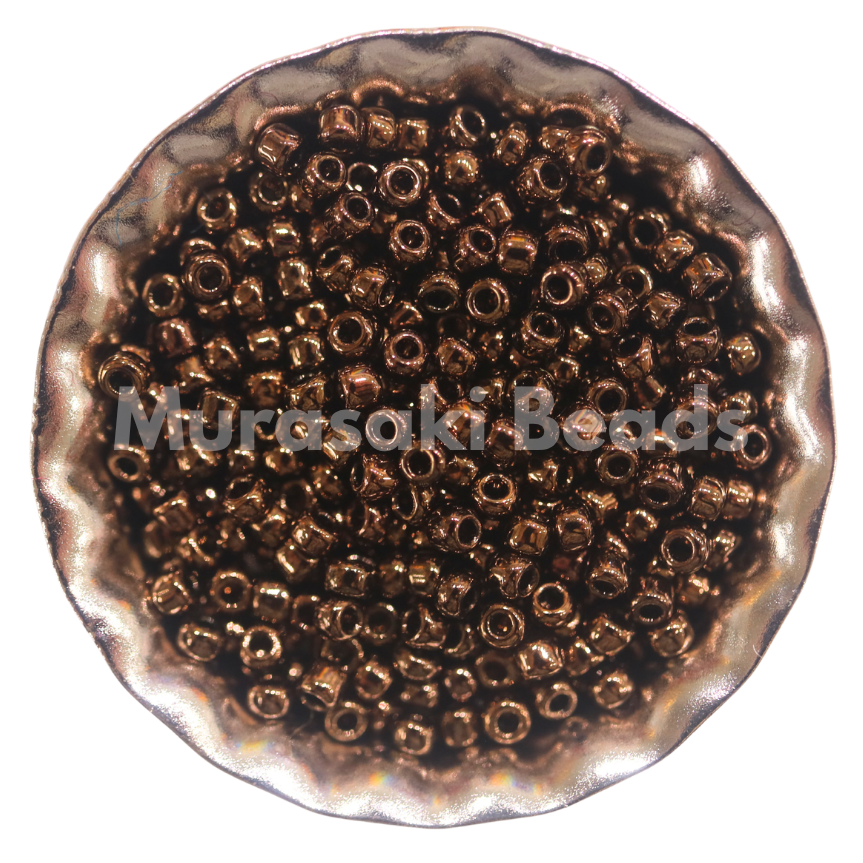 Size 11 - Murasaki Metallic Gold TOHO Beads