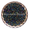 Size 11 - Murasaki Black OP AB Beads
