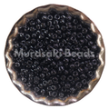 Size 11 - Murasaki Gunmetal Luster Beads