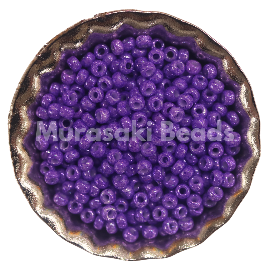 Size 11 - Murasaki Orchid Luster Dyed Beads