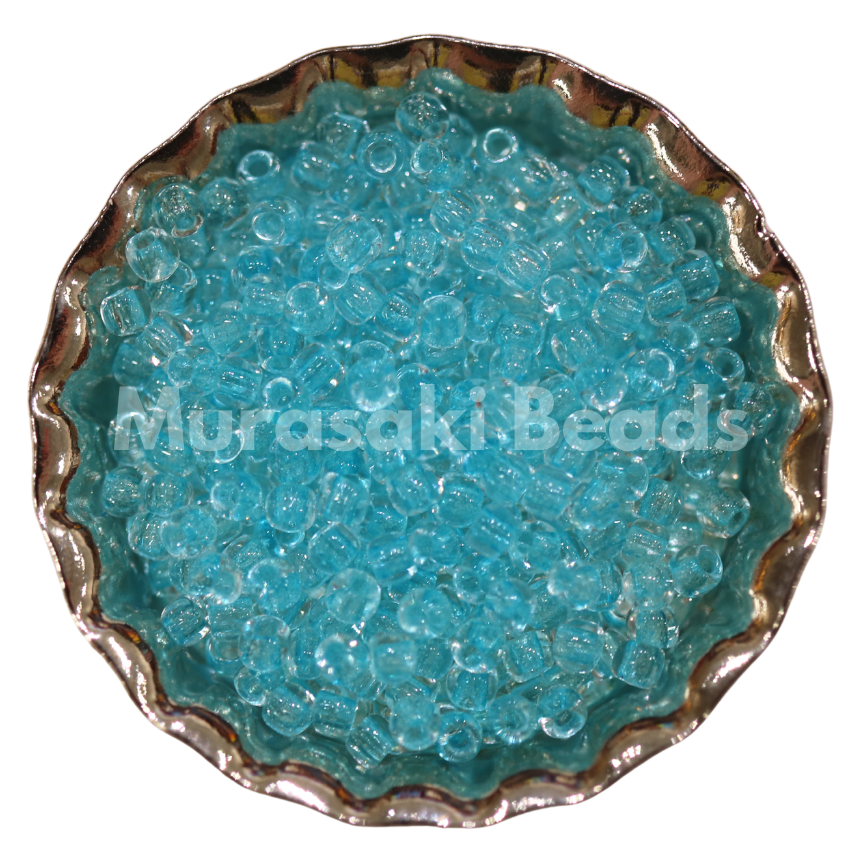 Size 11 - Murasaki Glow Blue-Green Beads