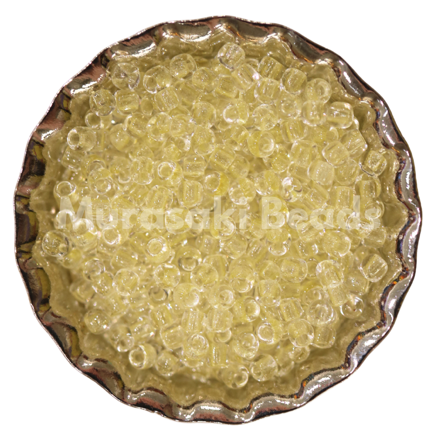 Size 11 - Murasaki Glow Yellow-Green Beads