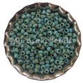 Size 11 - Murasaki Turquoise Blue Picasso OP Beads