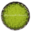 Size 11 - Murasaki Crystal Neon Yellow Matte CL Beads