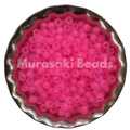 Size 11 - Murasaki Crystal Neon Pink Matte CL Beads