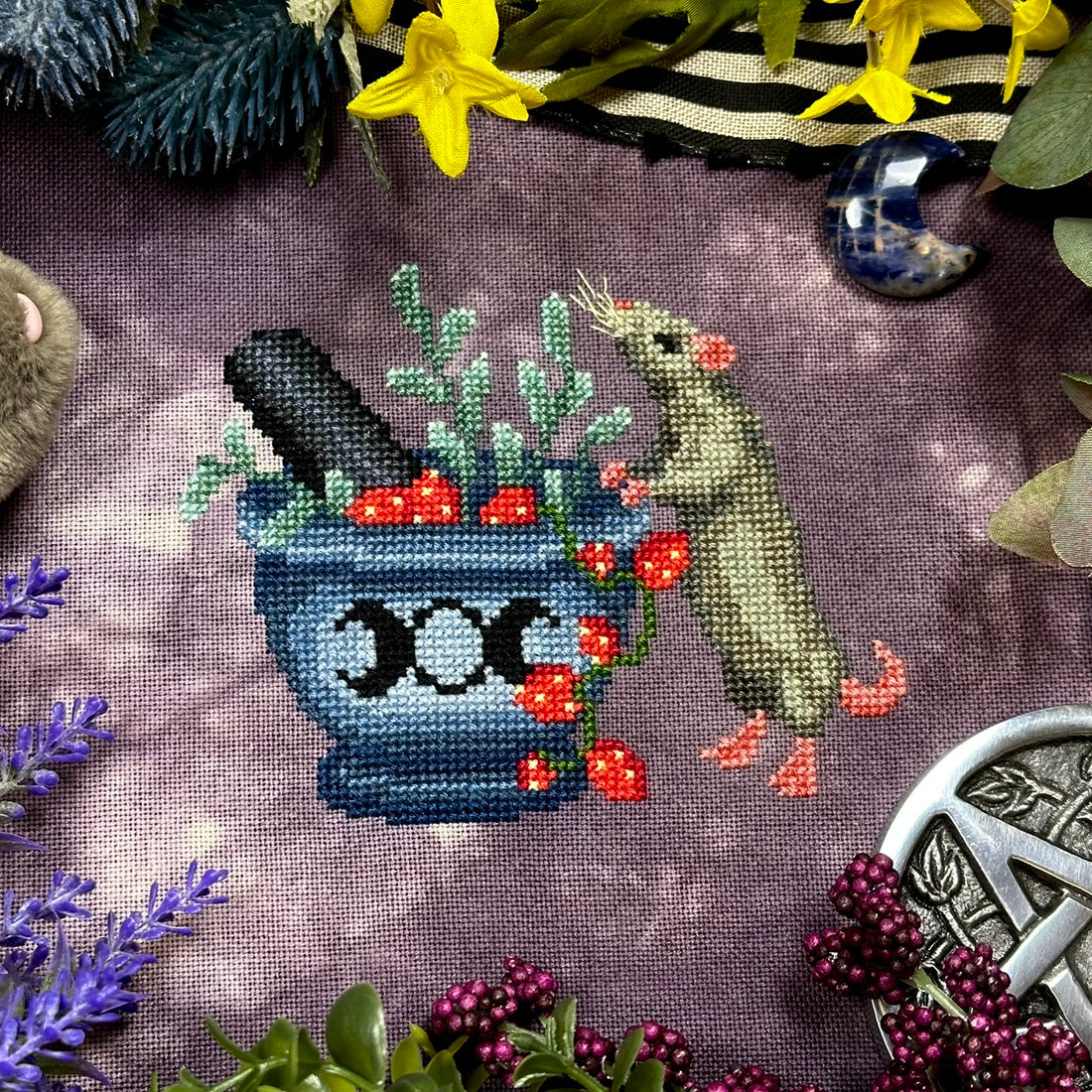 A Familiar Mouse - Cross Stitch Pattern