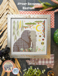 African Savanna Elephant - Cross Stitch Pattern