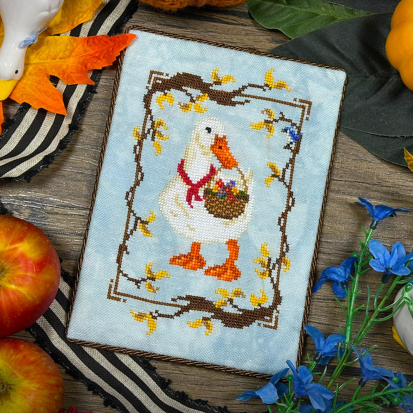 Autumn Duck - Cross Stitch Pattern