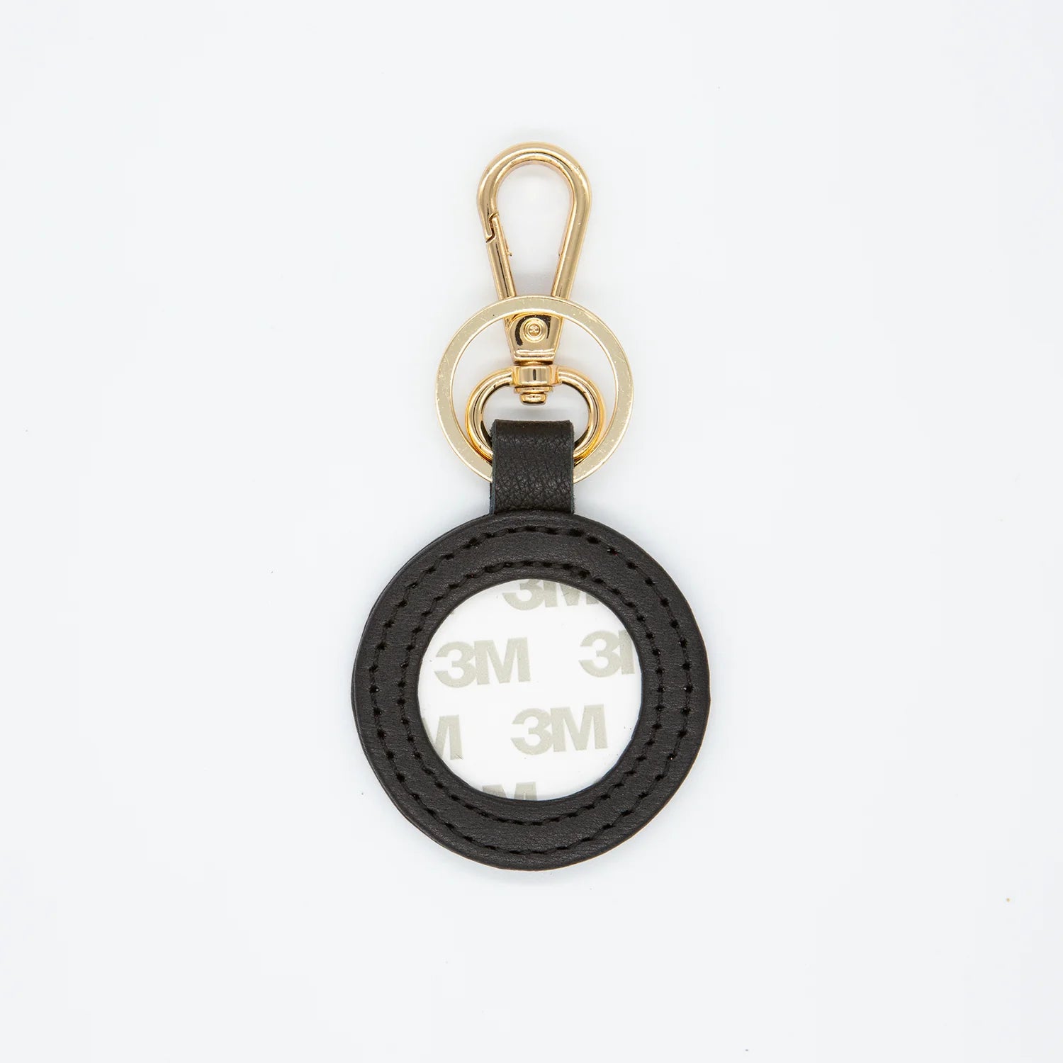 Black Self-Finishing Key Fob