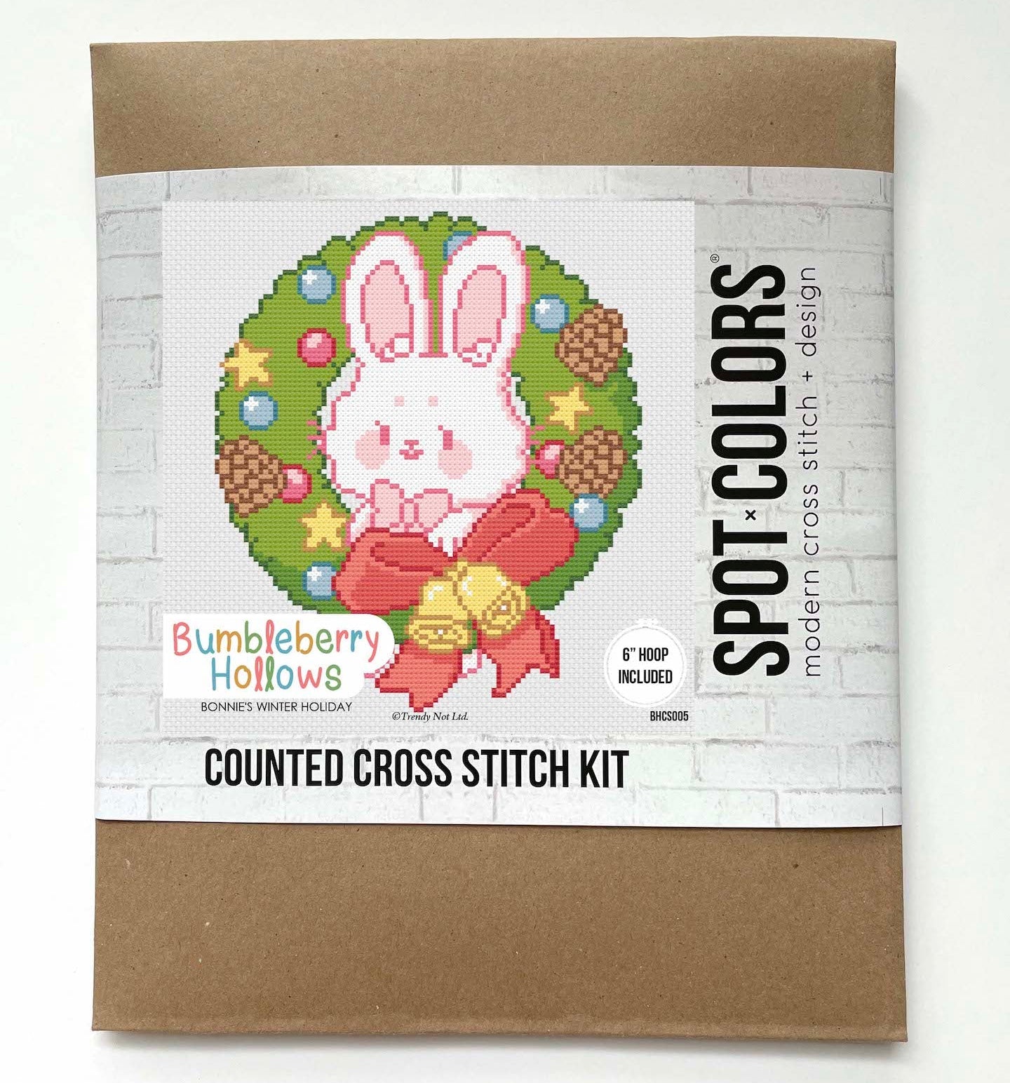 Bonnie's Winter Holiday - Cross Stitch Kit