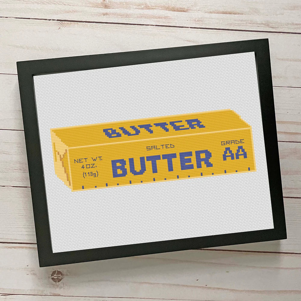 Butter Stick - Cross Stitch Pattern
