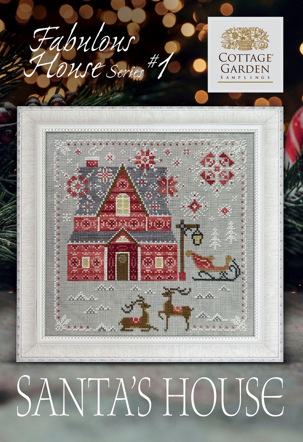 Santa's House - Cross Stitch Pattern
