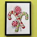 Candy Canes - Cross Stitch Pattern