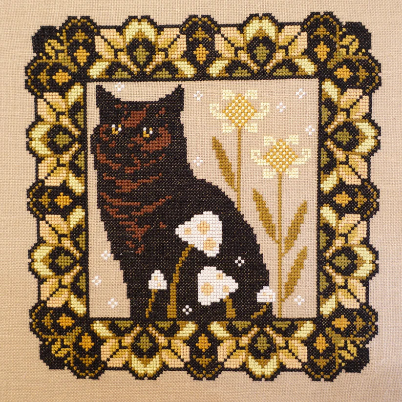 Chonky Forest Kitty - Cross Stitch Pattern