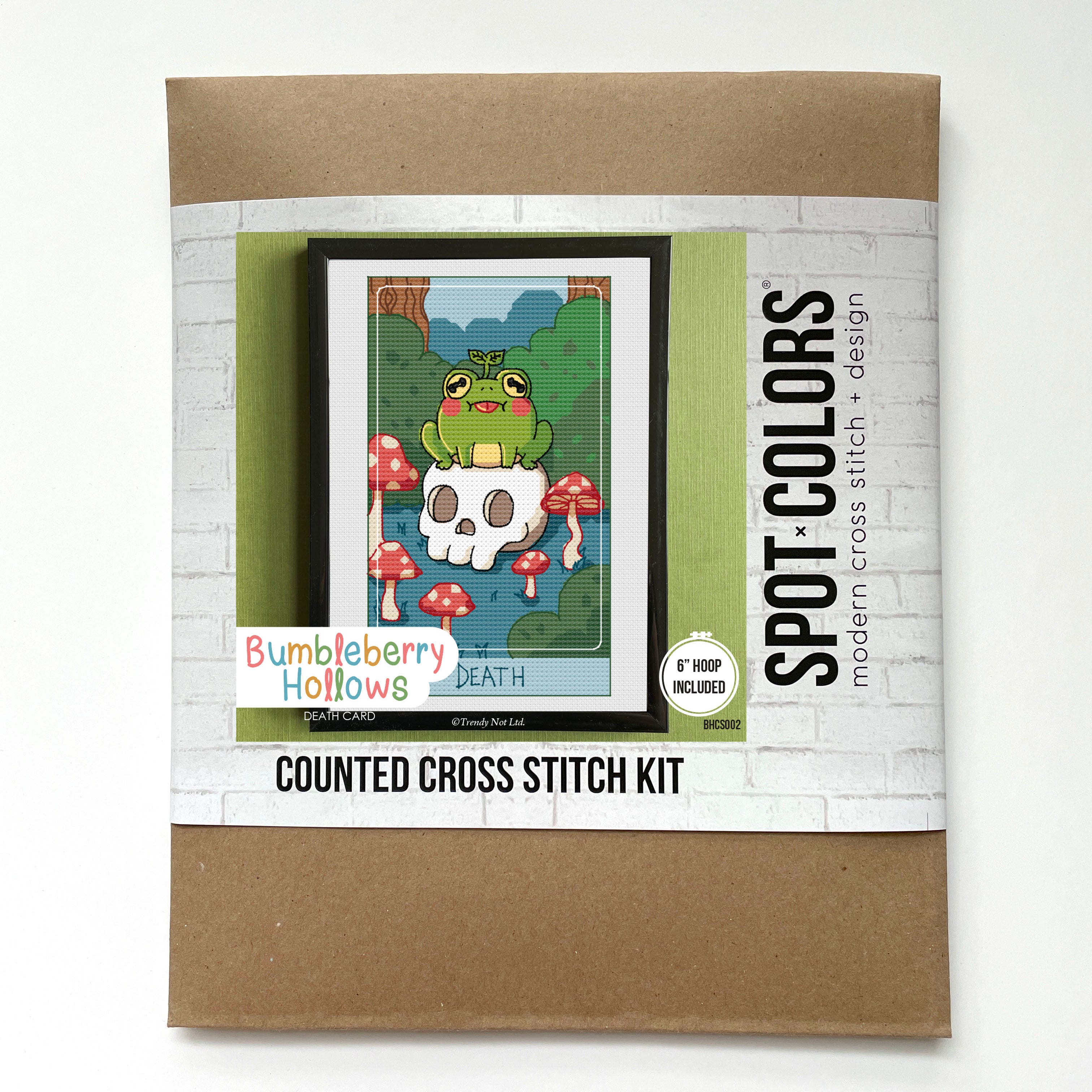 Death Card - Cross Stitch Kit