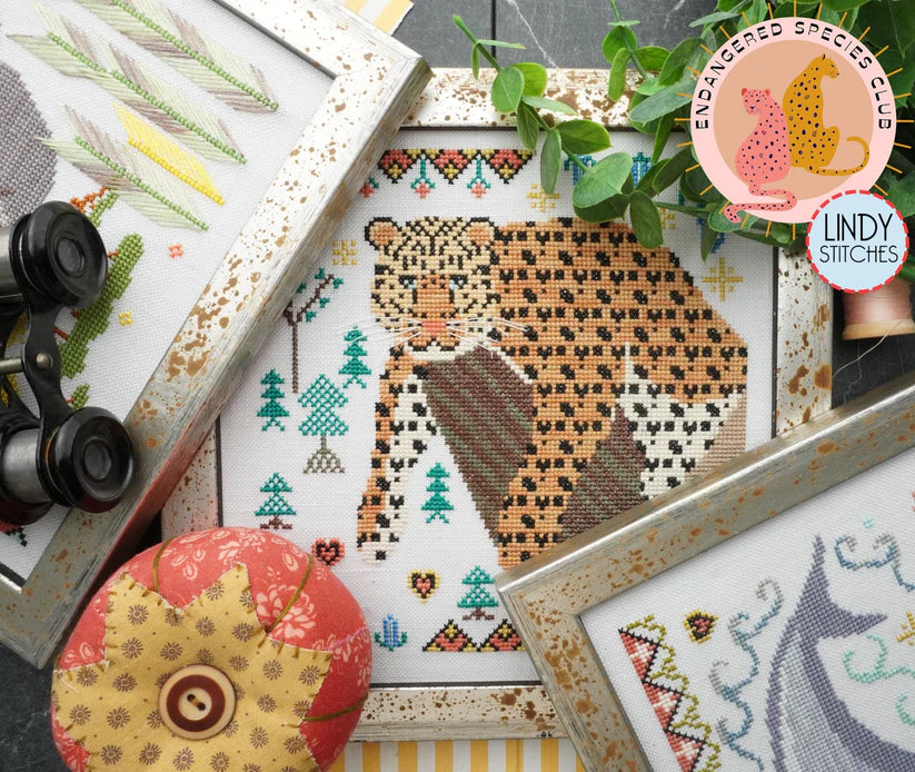 Amur Leopard - Cross Stitch Pattern
