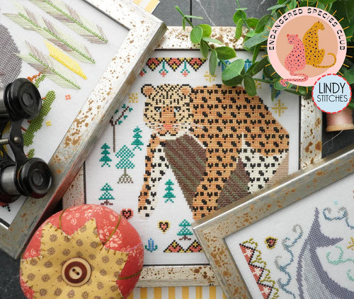 Amur Leopard - Cross Stitch Pattern