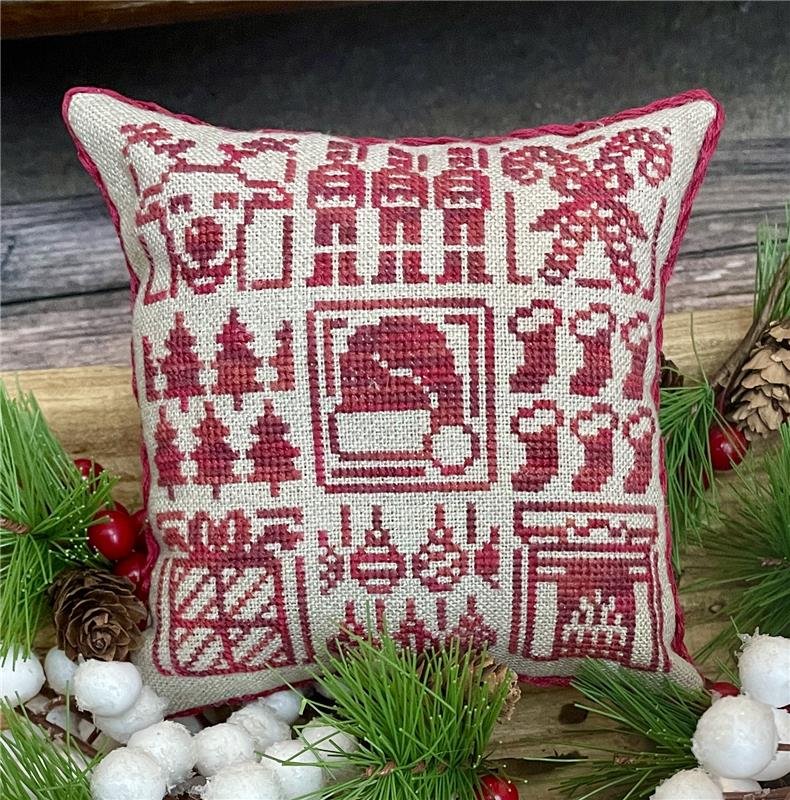 Christmas Pillow - Cross Stitch Pattern