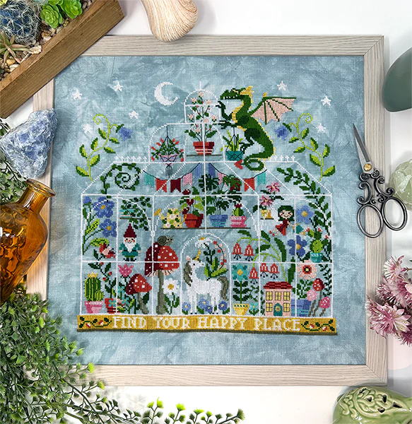 Fantastical Greenhouse - Cross Stitch Pattern