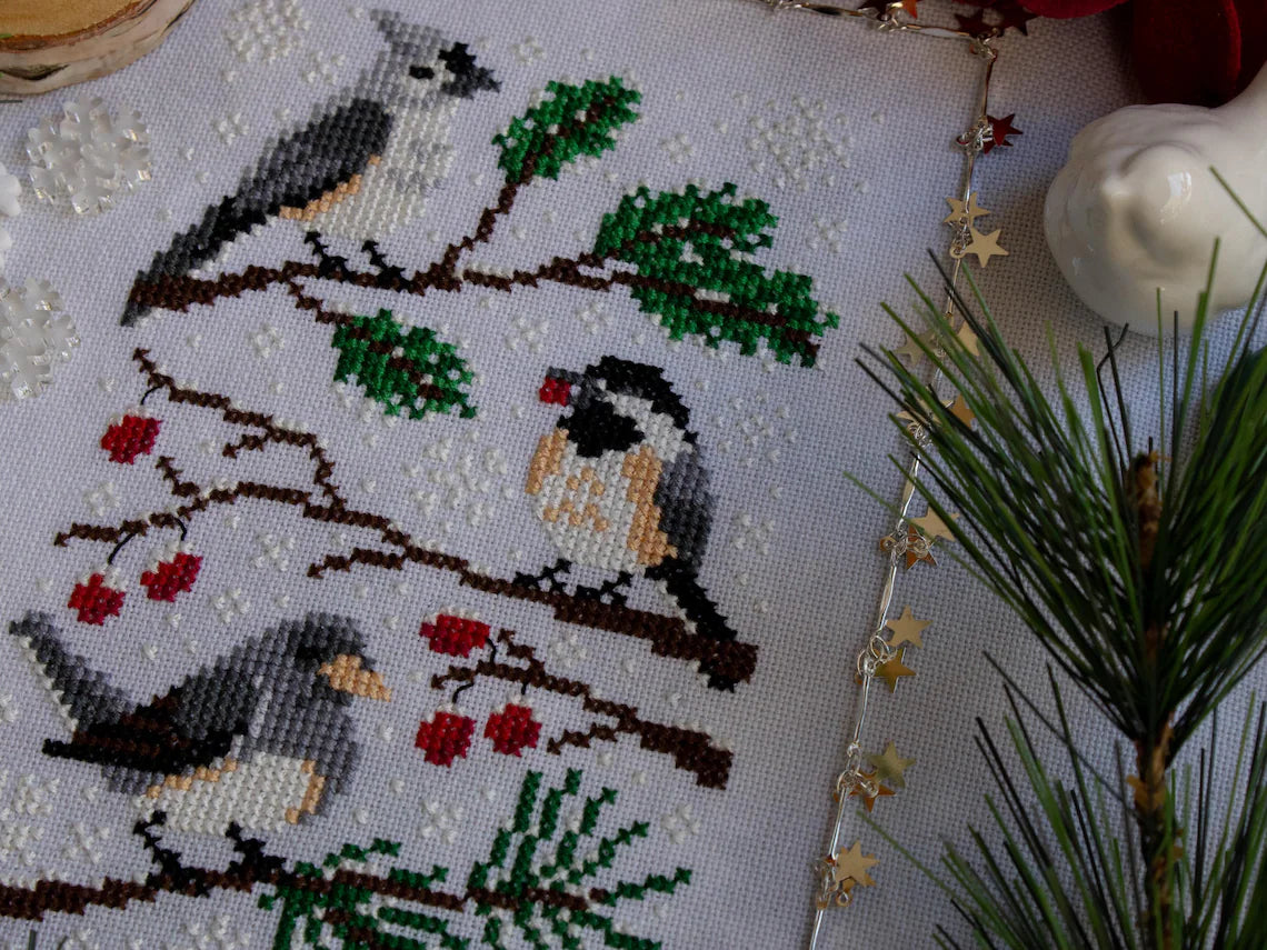 First Snow Nature Walk - Cross Stitch Pattern