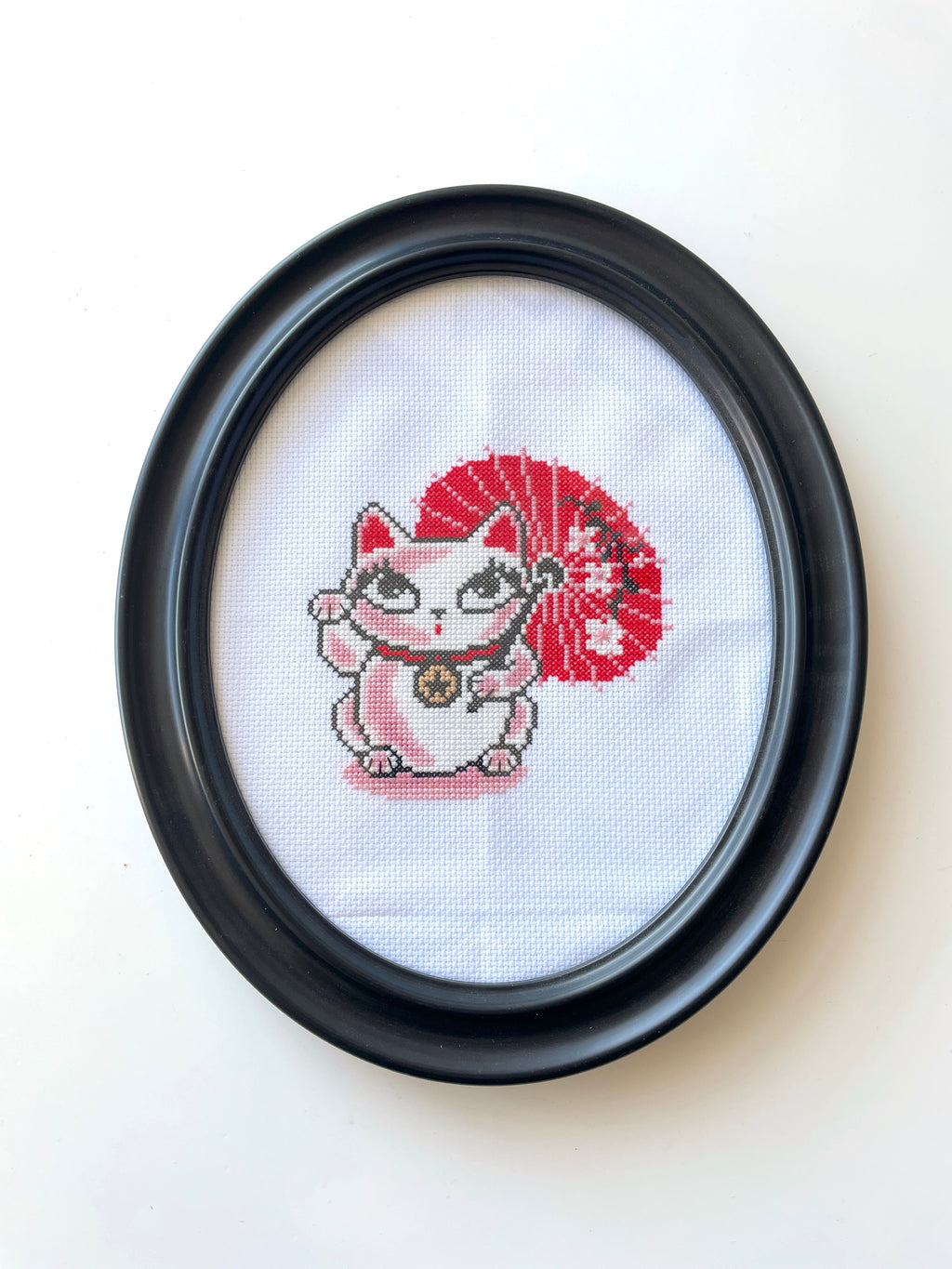 Lucky Kitty - Cross Stitch Pattern