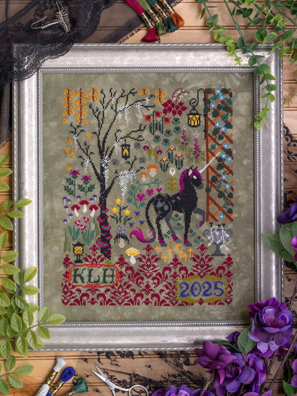 Garden of Shadows - Cross Stitch Pattern