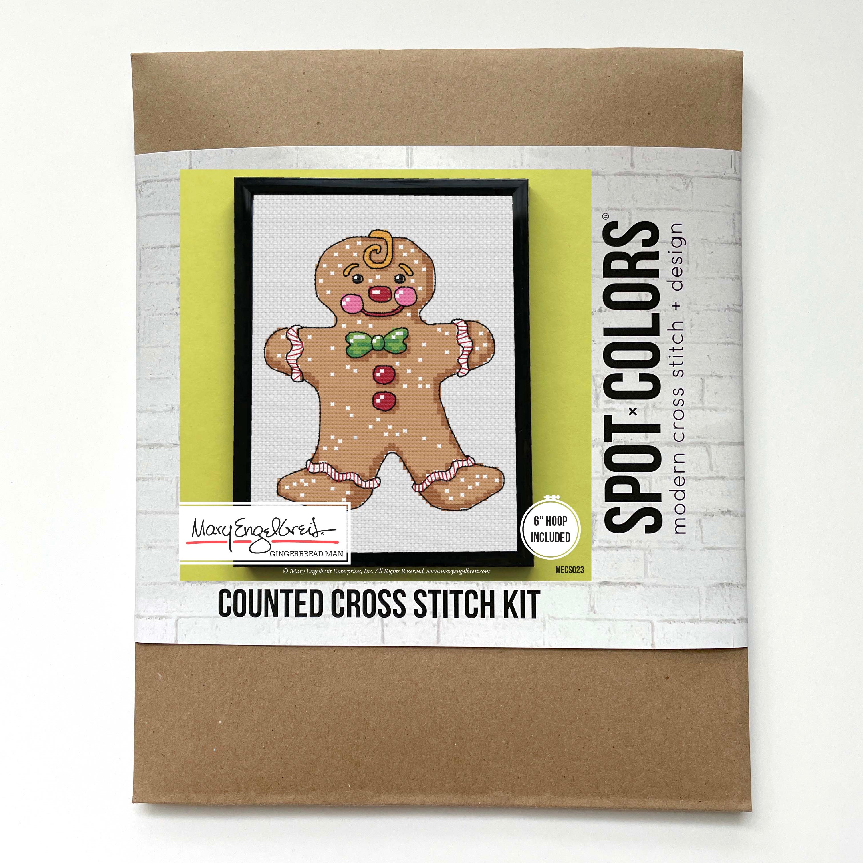Gingerbread Man - Cross Stitch Kit