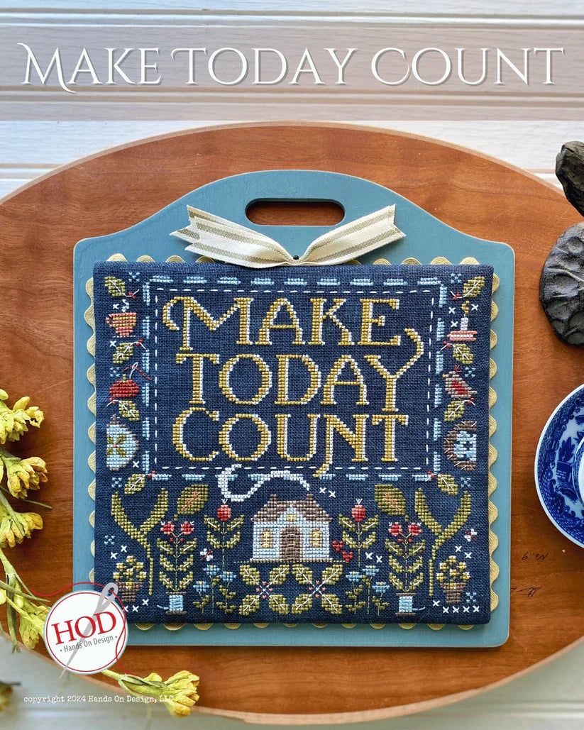 Make Today Count - Cross Stitch Pattern